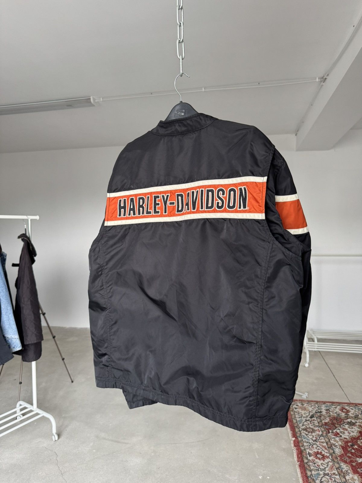 Harley Davidson × Vintage Vintage Harley Davidson Moto Jacket Size US L / EU 52-54 / 3 - 3 Thumbnail