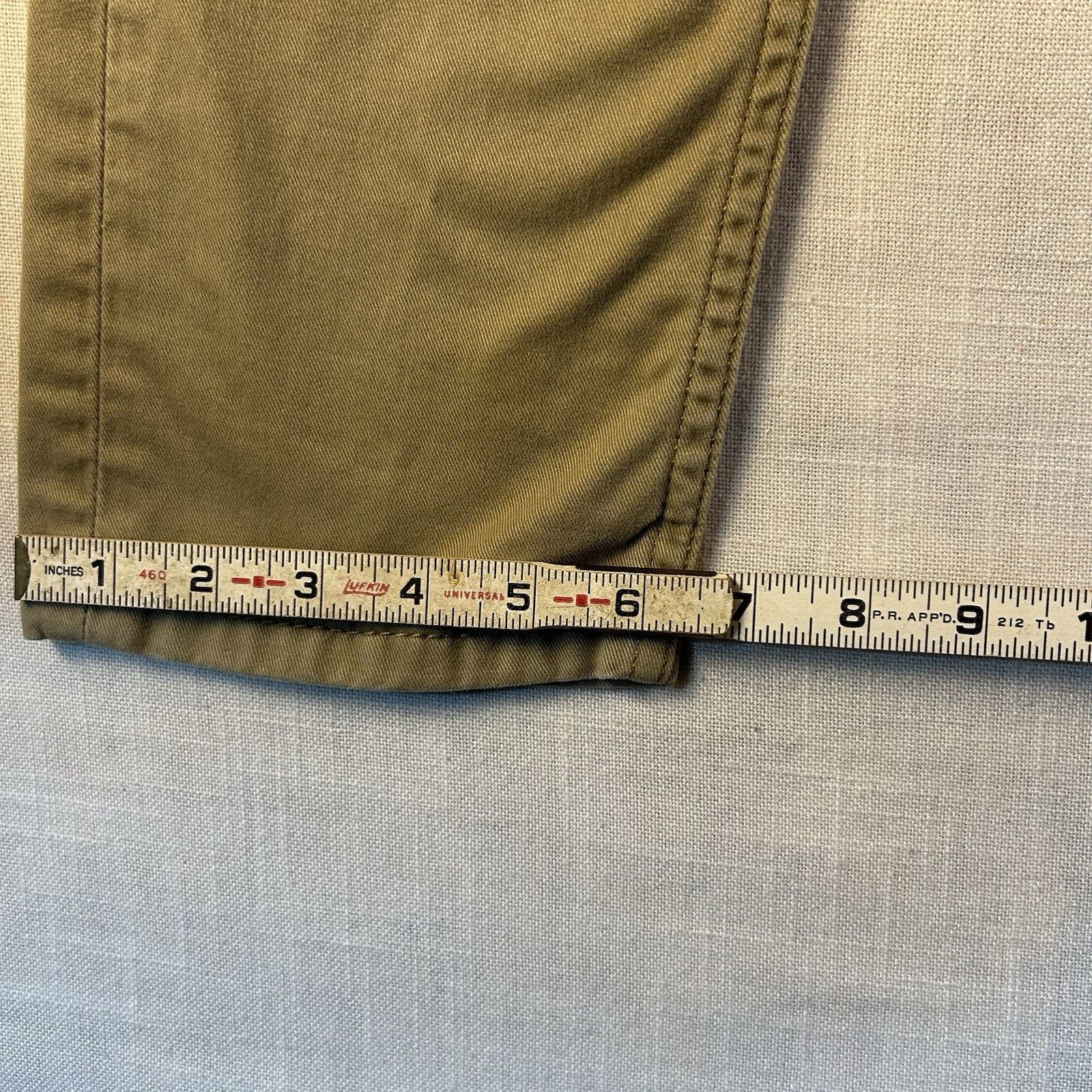 Levi's Levi's 508 Tapered Khaki 100% Cotton Pants Men's Size 29x32 Size US 29 - 4 Thumbnail