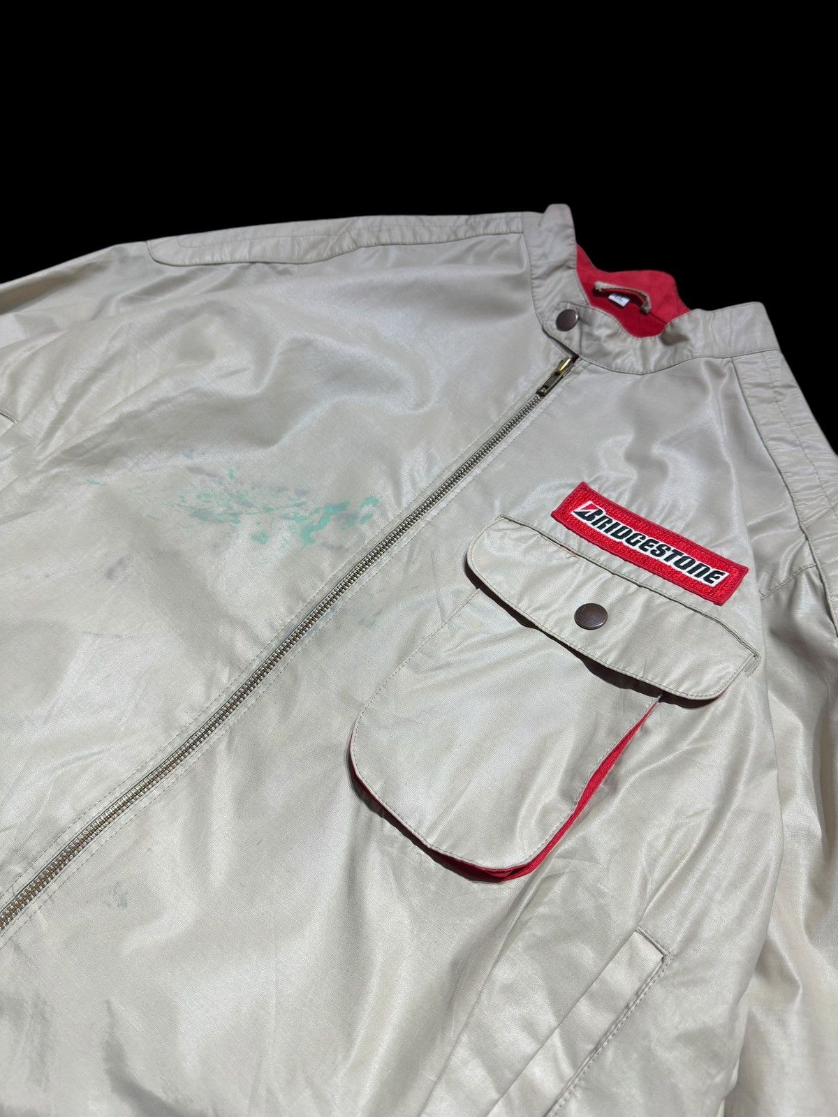 Vintage Bridgestone Jacket Big Spell Out