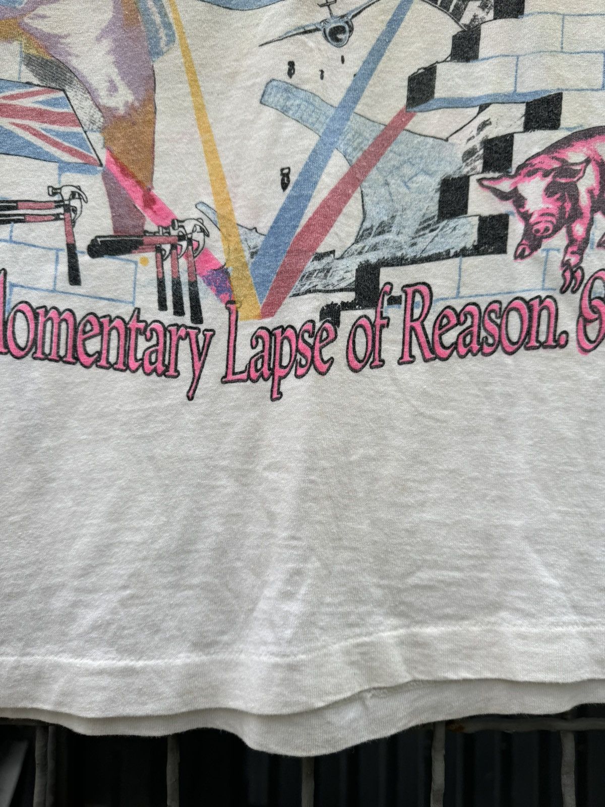 Band Tees Vintage Pink Floyd 1988 Tour Shirt A Momentary Laps Tee Size US M / EU 48-50 / 2 - 5 Thumbnail