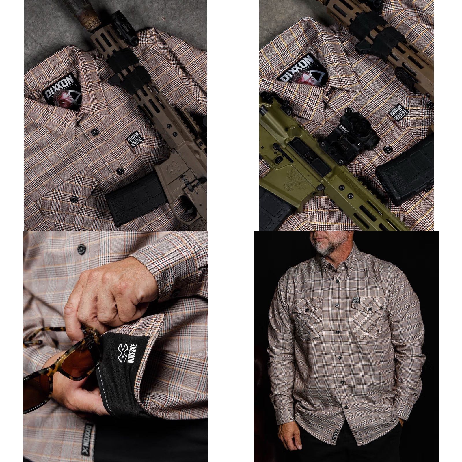 Vintage Dixxon Flannel Co. "Johnny Noveske Flannel” Shirt Men's 2XL Plaid Long Sleeve Button-Up Size US XXL / EU 58 / 5 - 8 Thumbnail