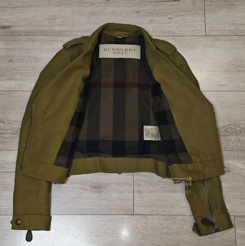 Burberry Burberry Army Green Spring Autumn Women's Jacket. Size M / US 6-8 / IT 42-44 - 2 Thumbnail