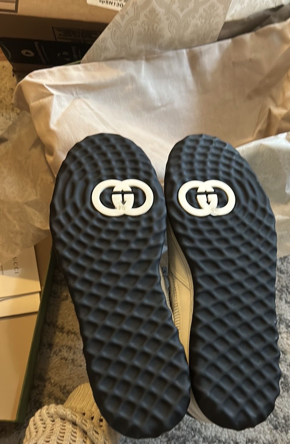 Gucci Gucci Mac80 Sneaker Off White Black Size US 9.5 / EU 42-43 - 5 Thumbnail