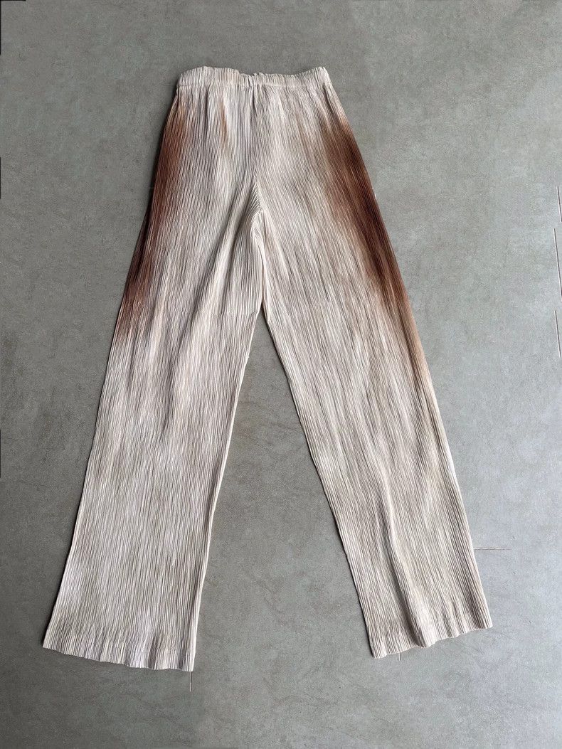 Issey Miyake Issey Miyake size:1 Light brown, scorched, mottled and wri Size 32" / US 10 / IT 46 - 7 Thumbnail