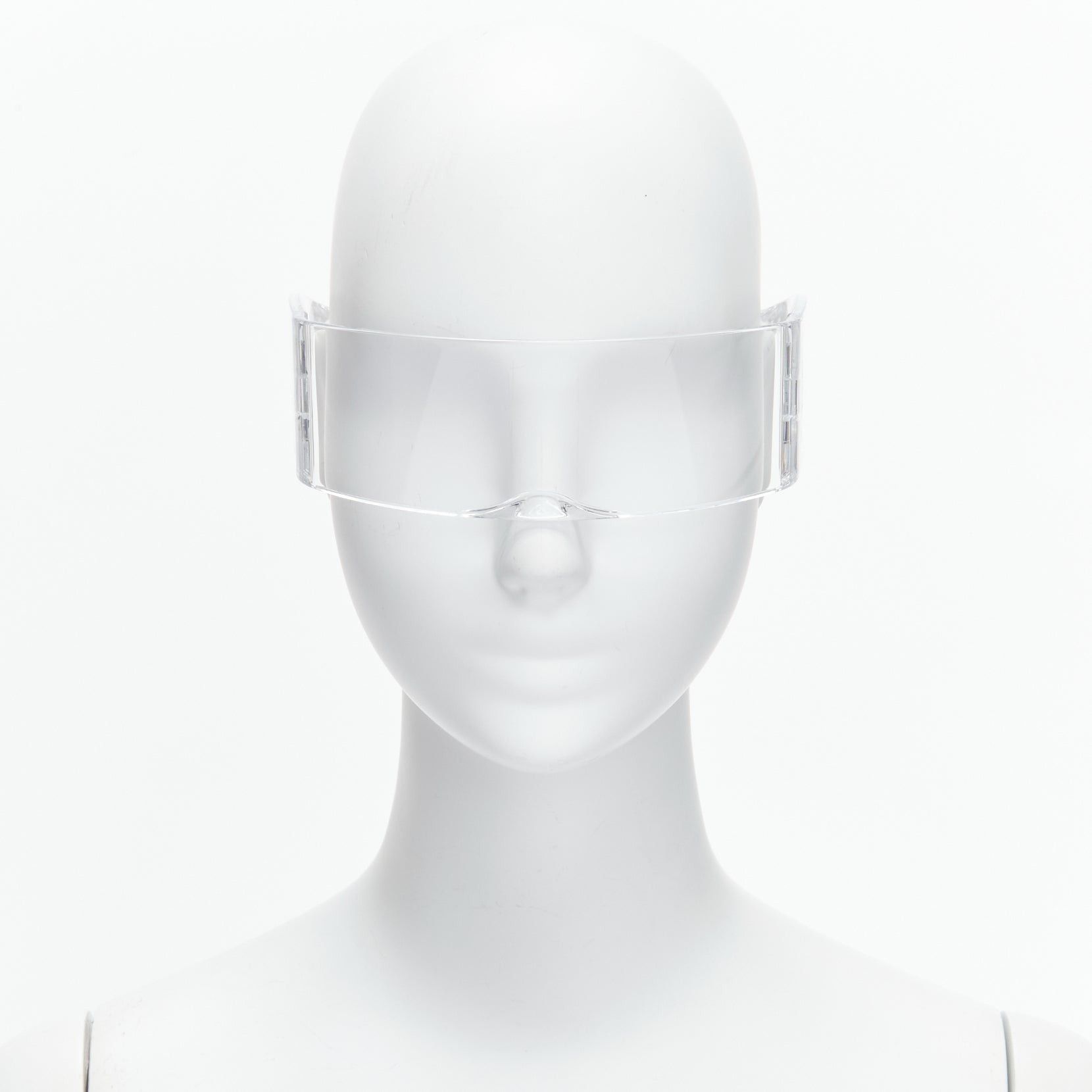 Maison Margiela rare MAISON MARTIN MARGIELA 2008 Runway MA1 Incognito clear shield sunglasses Size ONE SIZE - 1 Thumbnail
