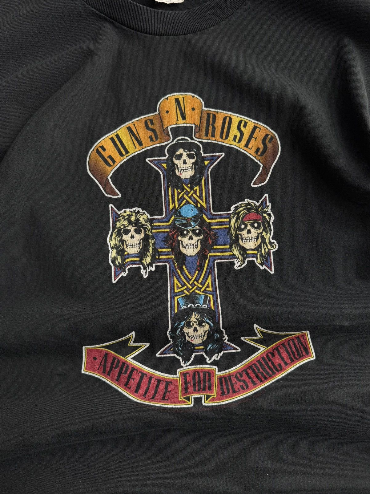 Band Tees Vintage Guns N Roses Appetite for Destruction T Shirt Size US L / EU 52-54 / 3 - 3 Thumbnail