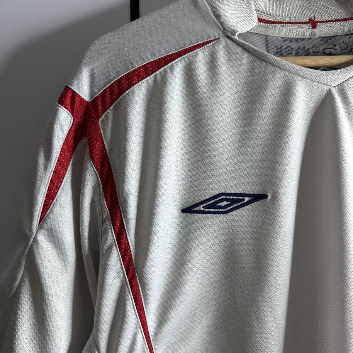 Umbro Umbro England Home Jersey 2005 - 2007 Vintage StreetWear Size US XL / EU 56 / 4 - 3 Thumbnail