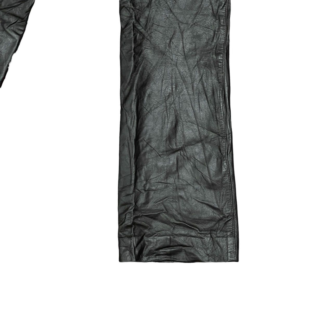 JUN MEN Vintage 90s Jun Men Genuine Cowhide Leather Pants, Size L Size US 30 / EU 46 - 11 Thumbnail
