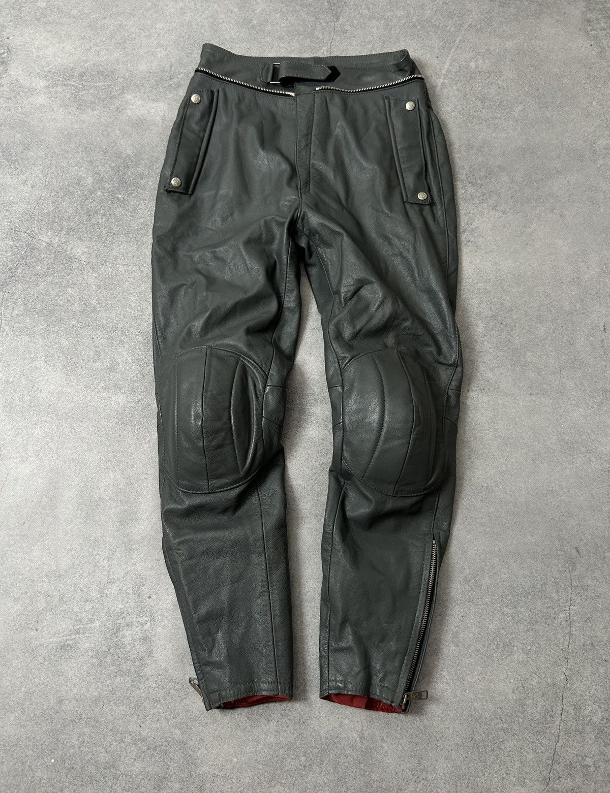 Genuine Leather Vintage HARRO moto leather suits mens Size US S / EU 44-46 / 1 - 3 Thumbnail