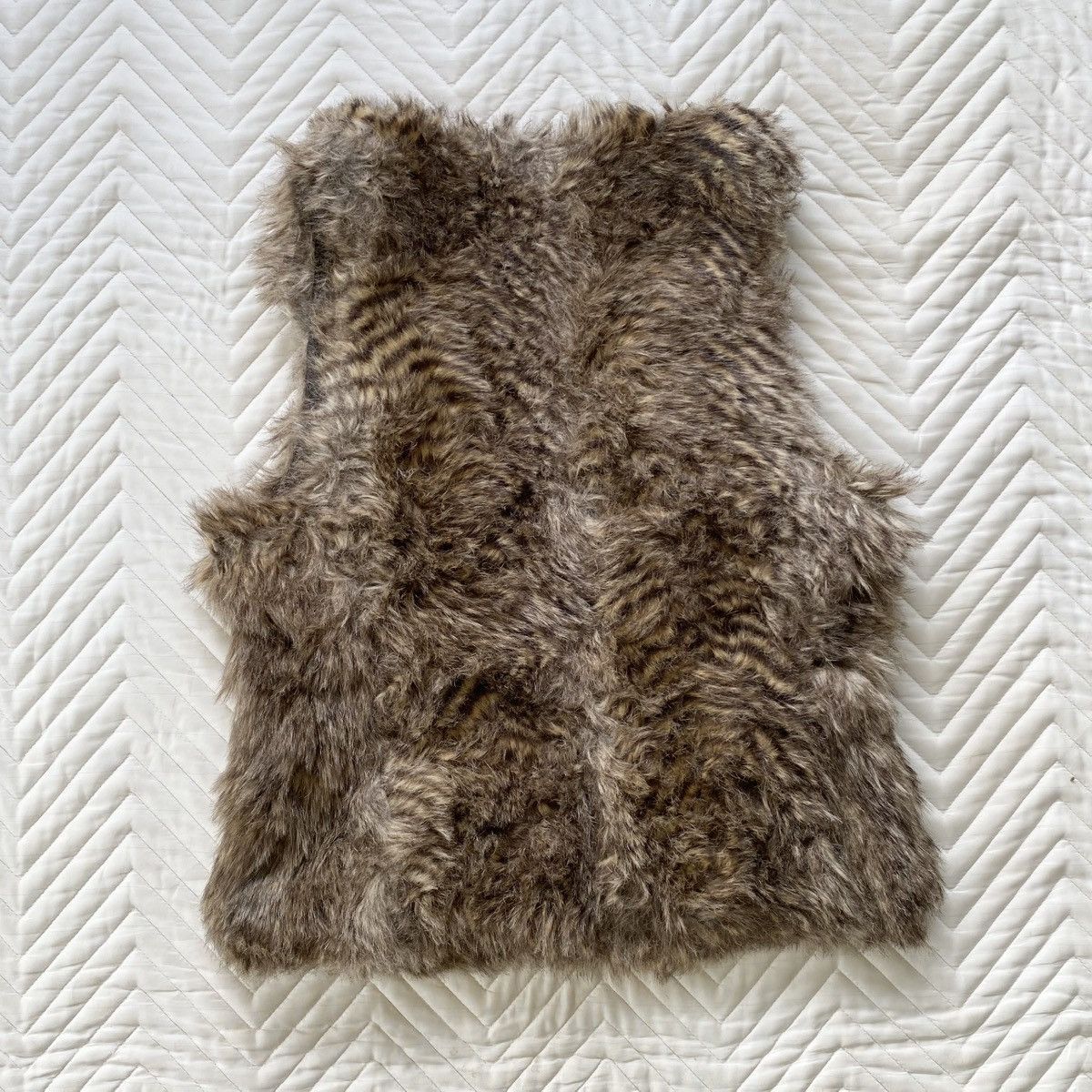 Gap Gap Faux Fur Vest ( Youth/Women ) Size XS / US 0-2 / IT 36-38 - 2 Thumbnail