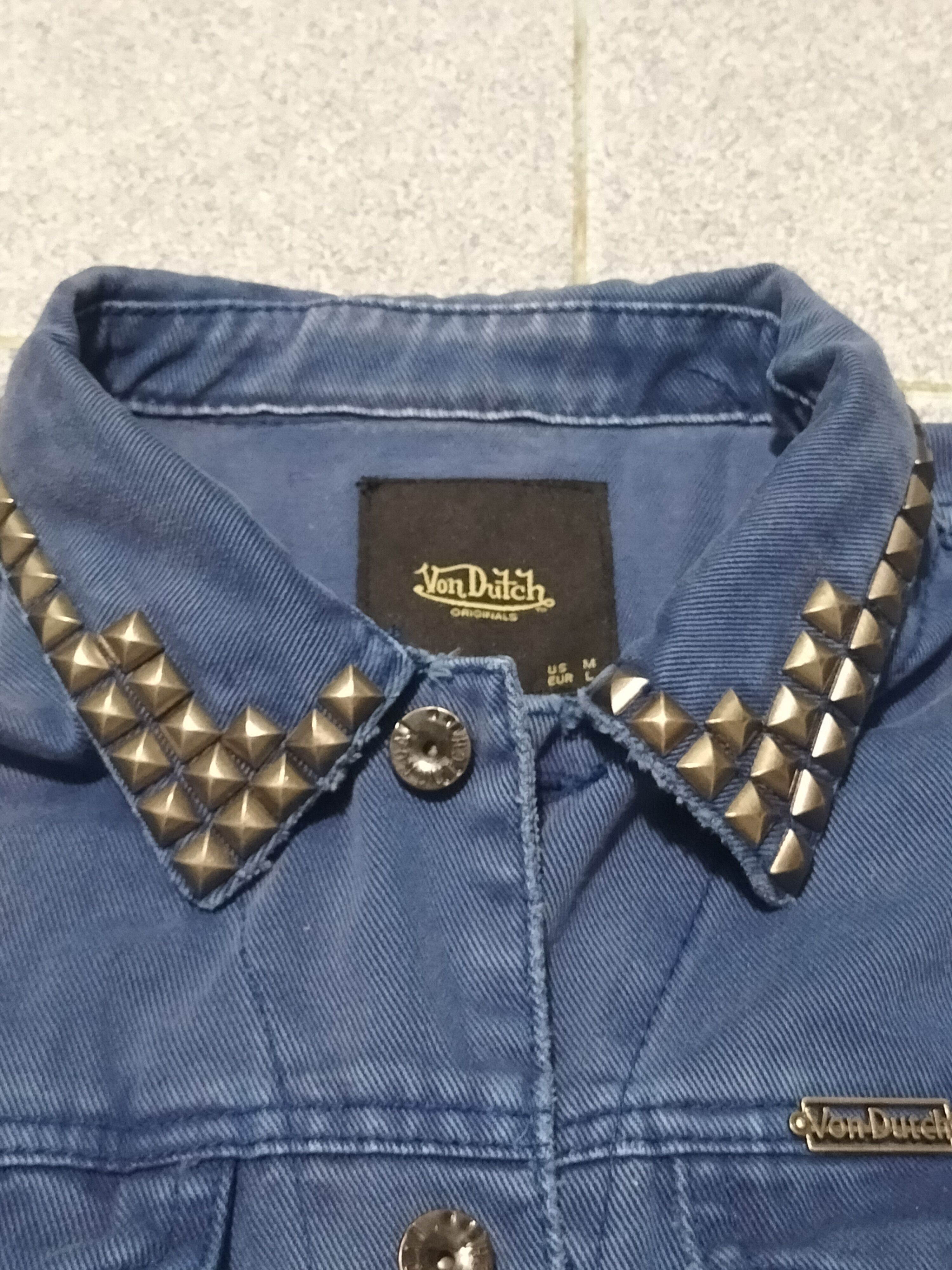 Vintage Vintage Von Dutch Skate Fashion Jacket with studs Size US L / EU 52-54 / 3 - 2 Thumbnail