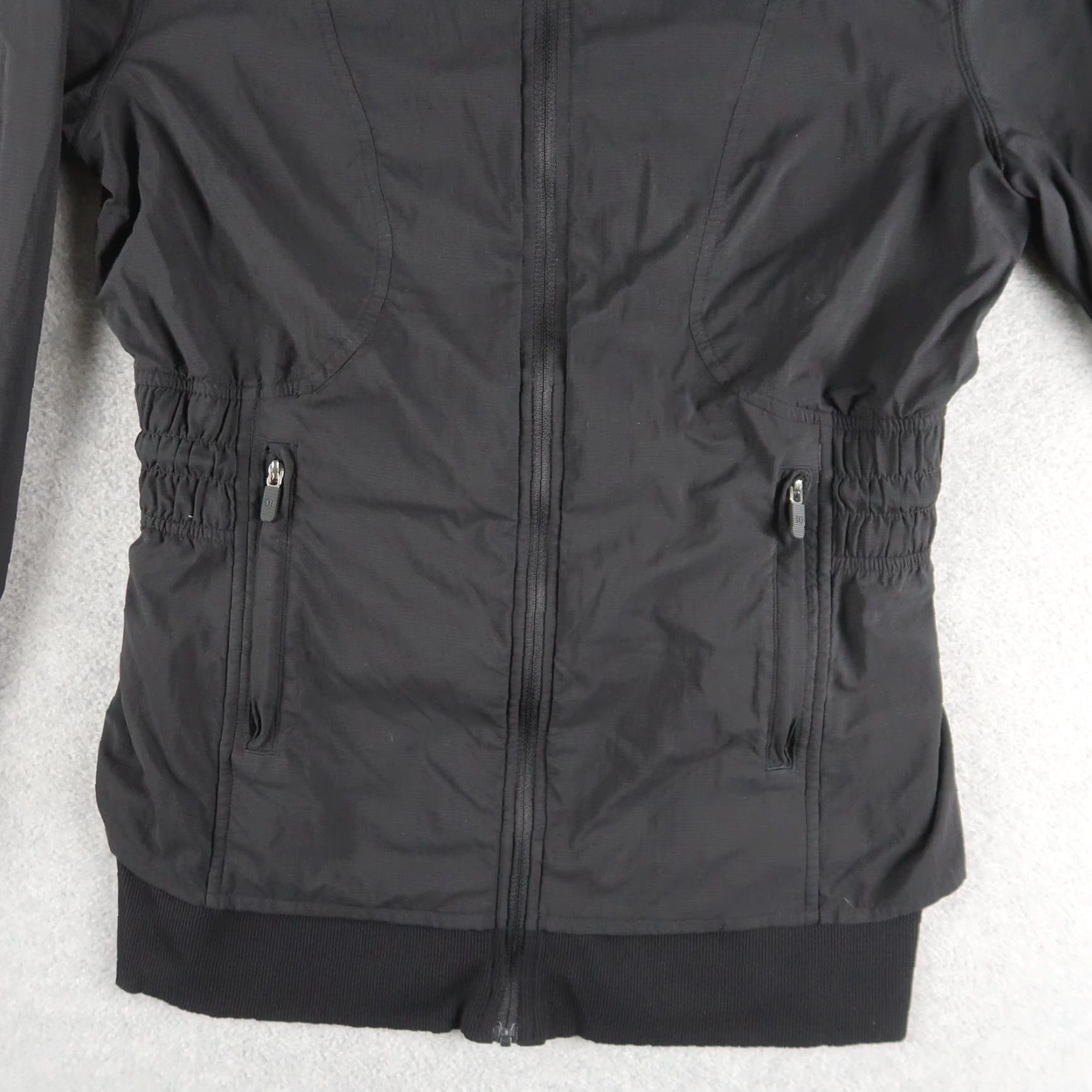 Lululemon Lululemon Windbreaker Jacket Womens Sights Seen Black 6 Full Zip Activewear Nylon LW3DU5S Indoor Hiking Everyday Womens Size M / US 6-8 / IT 42-44 - 7 Thumbnail