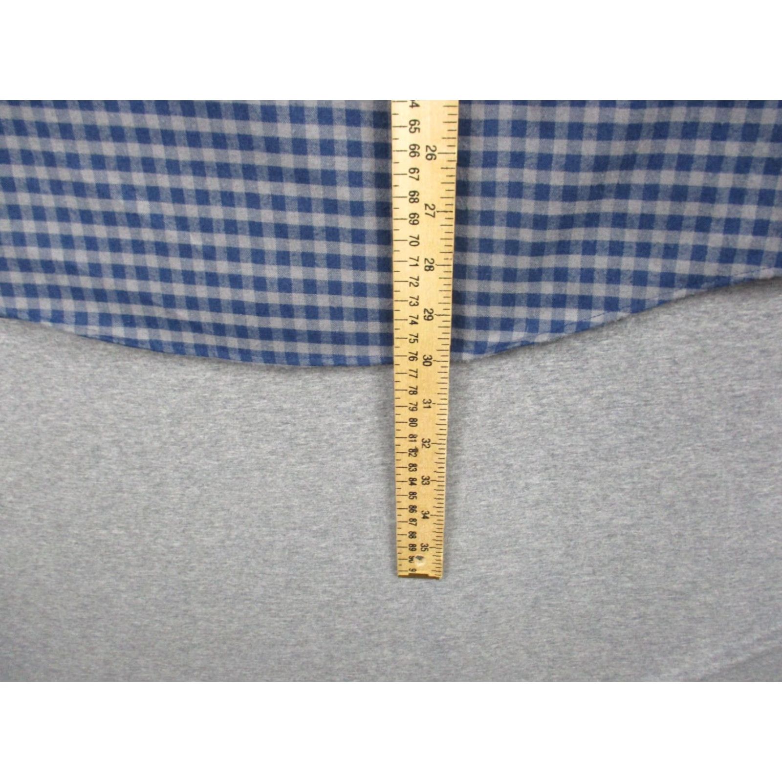 UNTUCKit UNTUCKit Shirt XL Mens Blue Plaid Long Sleeve Button-Up Regular Fit Size US XL / EU 56 / 4 - 7 Thumbnail