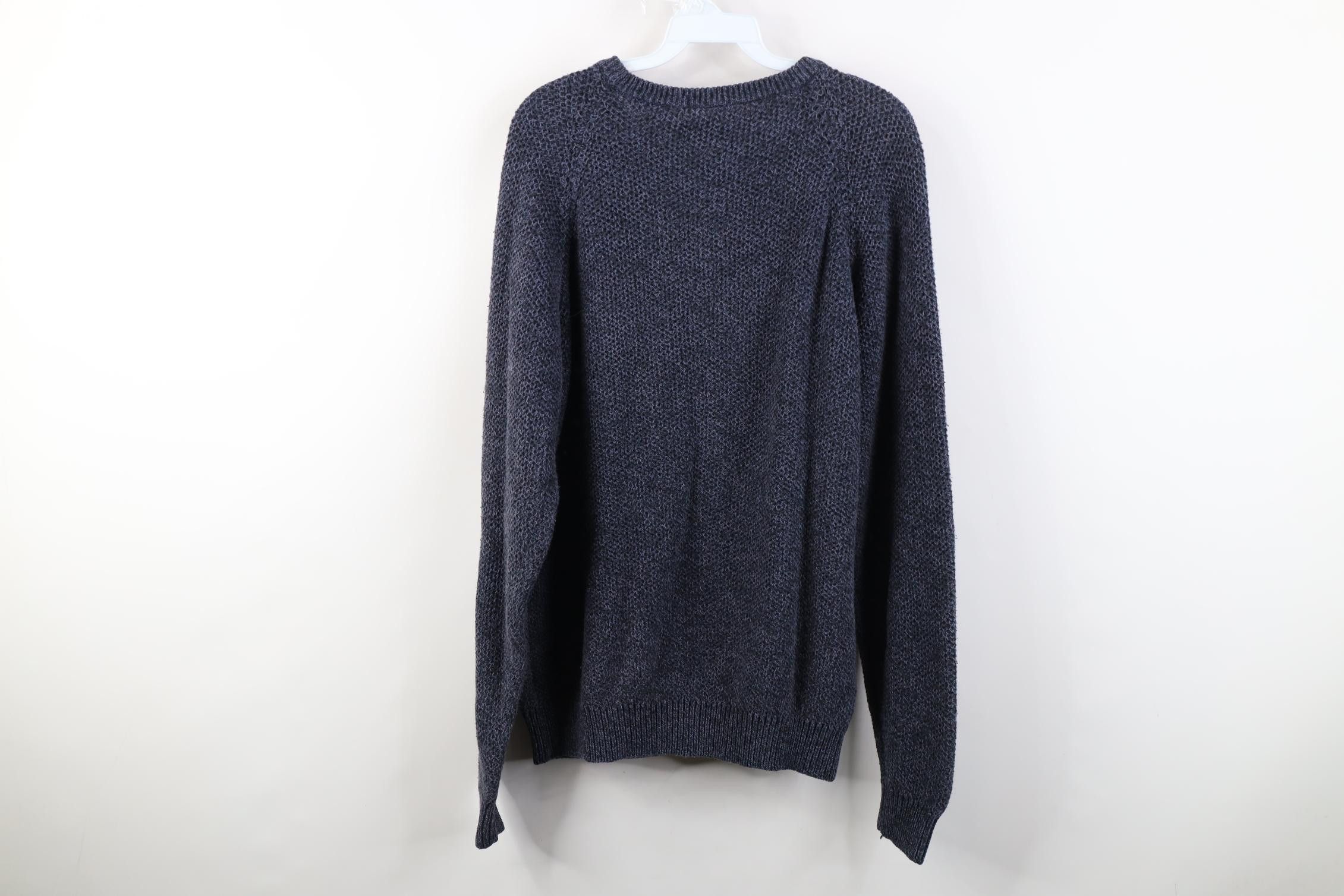 Vintage Vintage 90s Streetwear Cotton Weave Knit Crewneck Sweater Size US M / EU 48-50 / 2 - 8 Thumbnail
