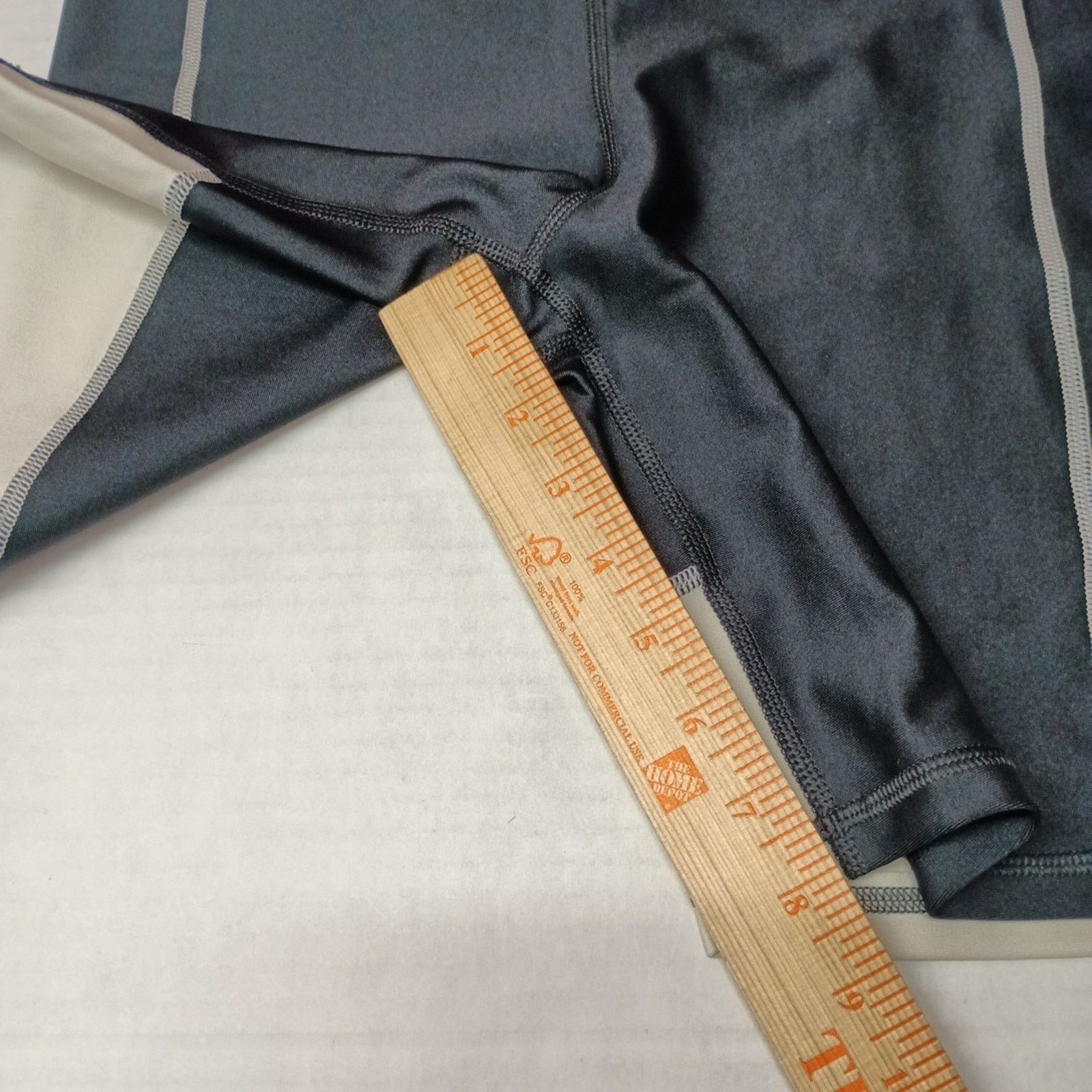 Under Armour Under Armour Women's Project Rock Bike Shorts L Black / Bone Size 31" - 2 Thumbnail
