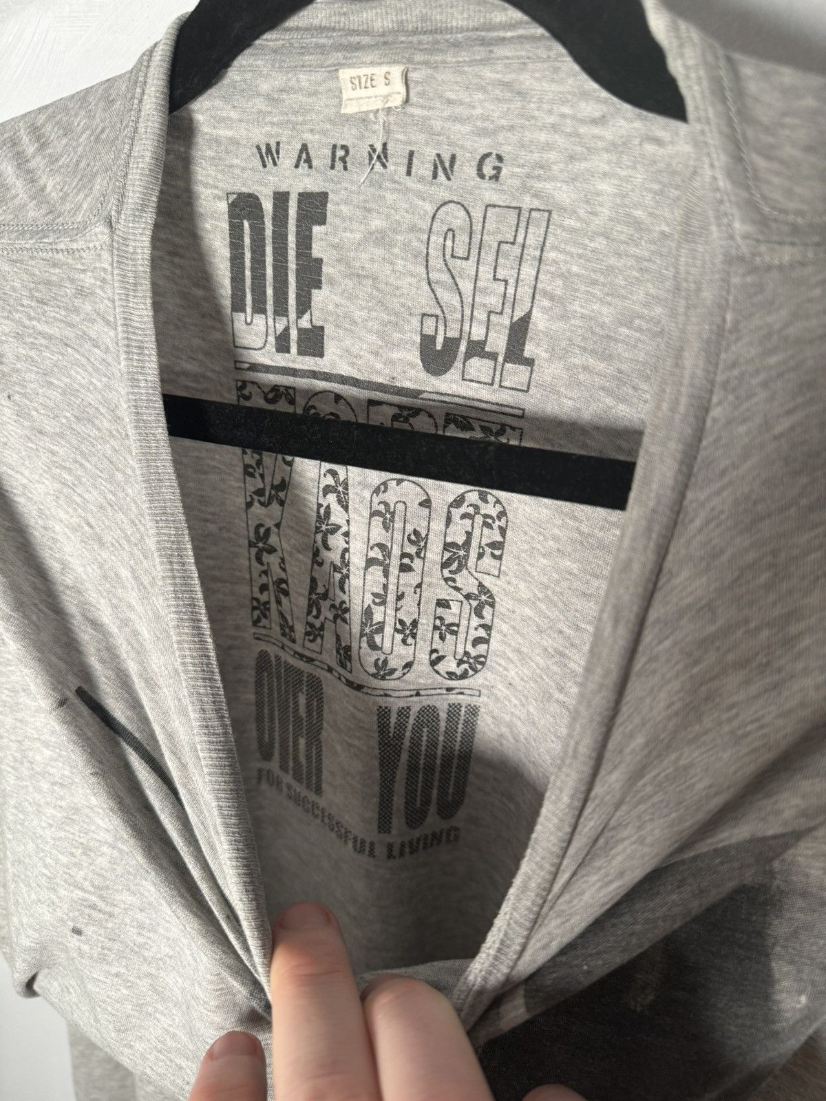 Diesel Diesel More Kaos Avant Garde Archive Vintage T-Shirt Size US S / EU 44-46 / 1 - 6 Thumbnail