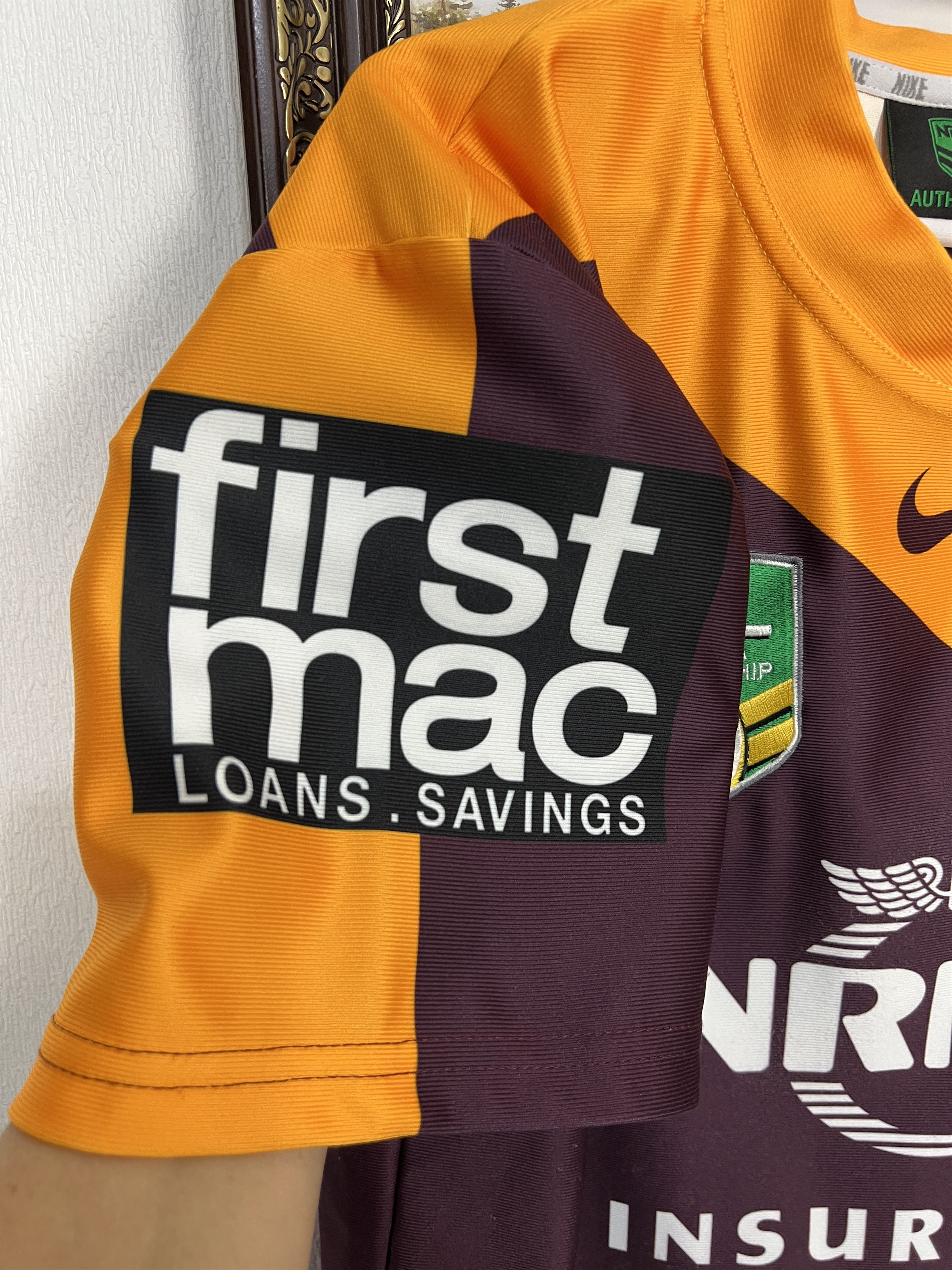 Nike Broncos Brisbane Rugby Home 2004 Shirt Jersey NRL Rare Size US M / EU 48-50 / 2 - 6 Thumbnail