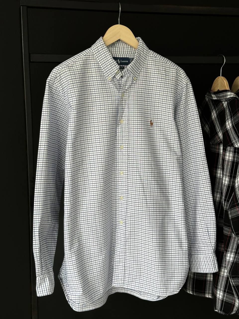 Designer × Polo Ralph Lauren × Ralph Lauren Polo Ralph Lauren Luxury Oxford Check SHIRT Size US XL / EU 56 / 4 - 2 Thumbnail