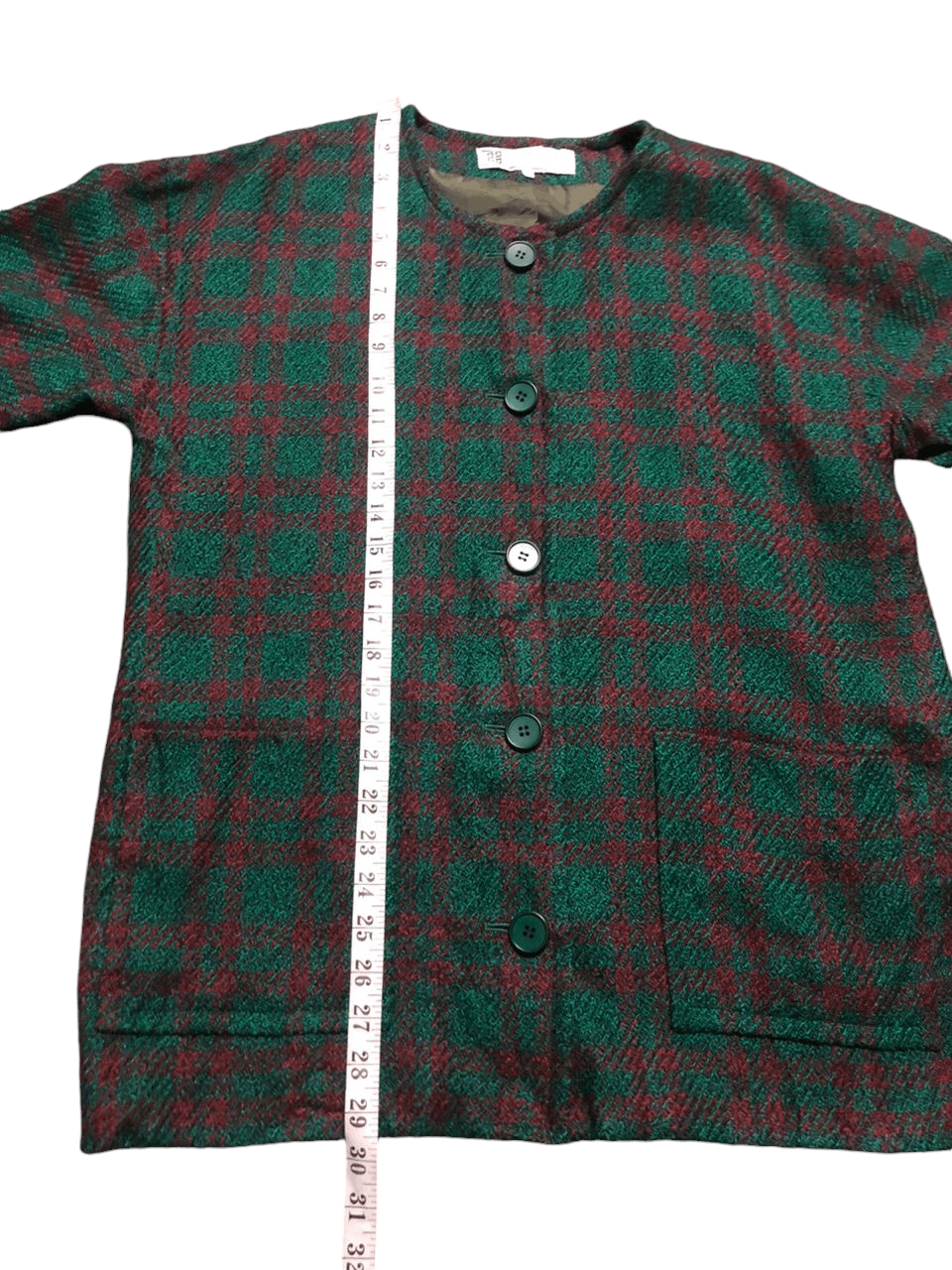 Givenchy × Vintage 💥Vintage Givenchy Glamour Plaid Coat Jacket Size L / US 10 / IT 46 - 20 Thumbnail