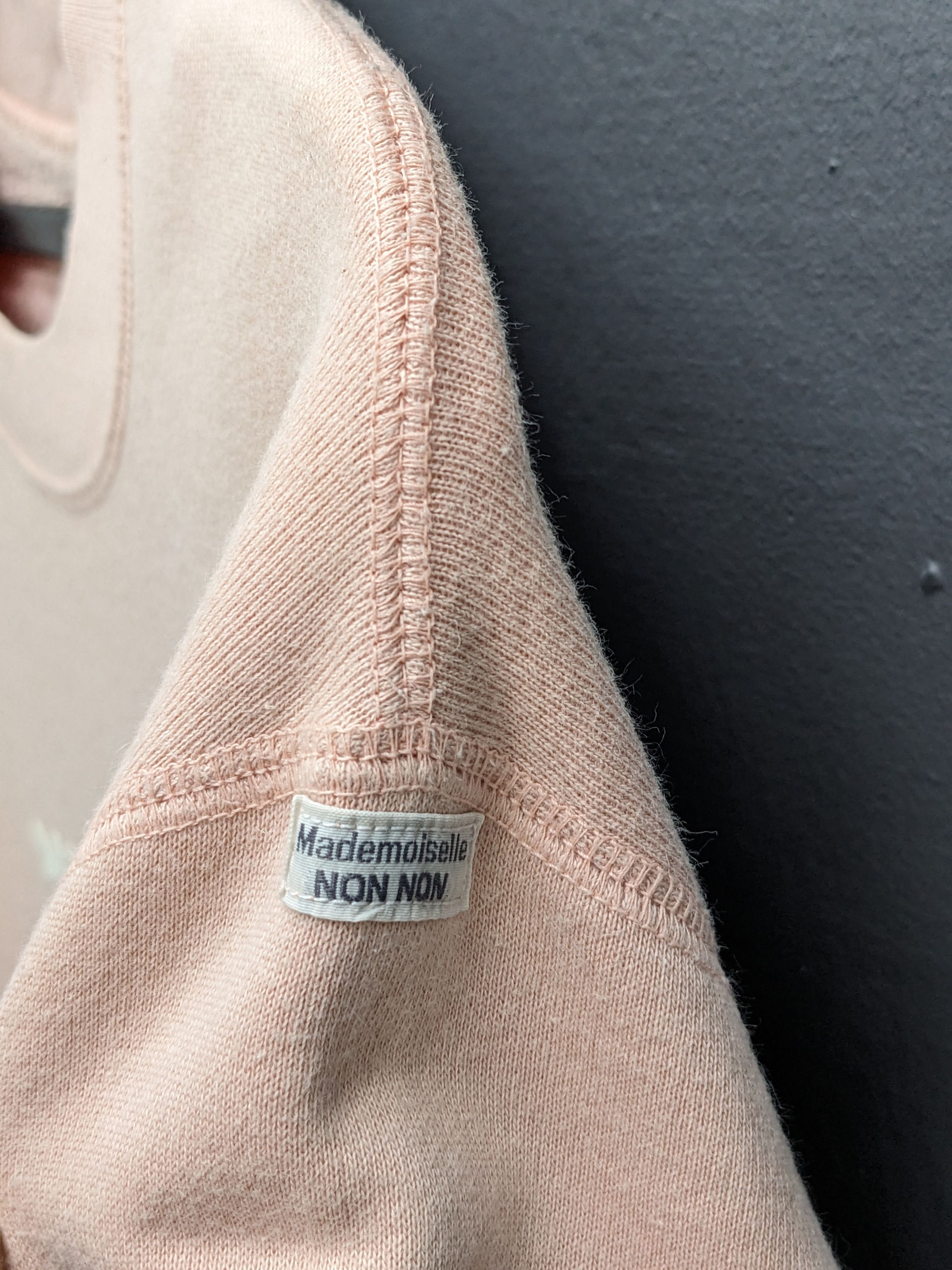 Issey Miyake Issey Miyake Mademoiselle Non Non Pink Crewneck Sweatshirt Size US M / EU 48-50 / 2 - 6 Thumbnail