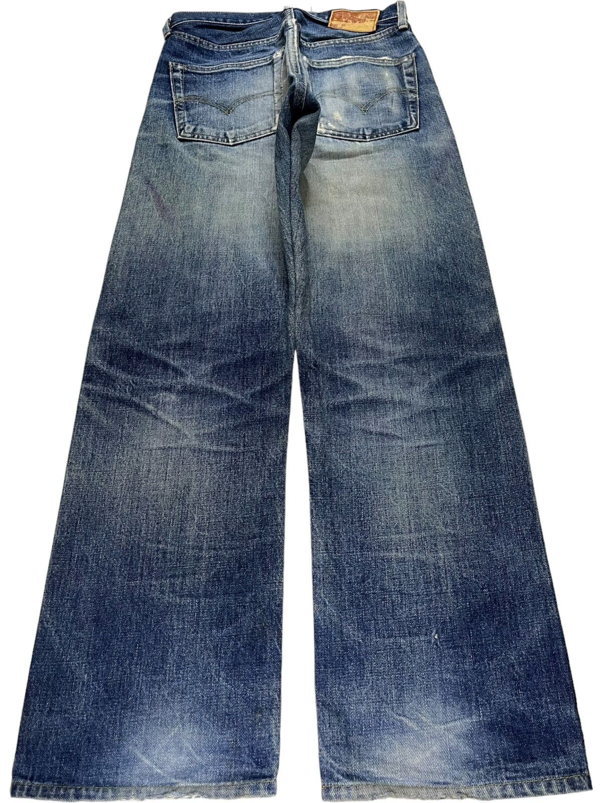 Vintage 80s Levis 503B Big E Selvedge Mud Wash Baggy Jeans