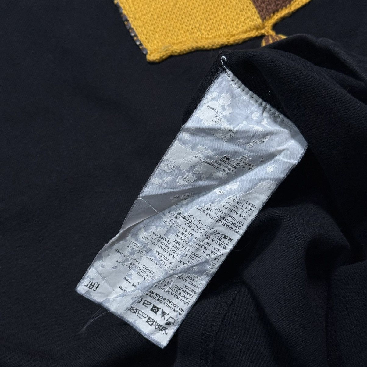 Jil Sander Jil Sander Black Pocket Tassel T-Shirt Size US M / EU 48-50 / 2 - 6 Thumbnail