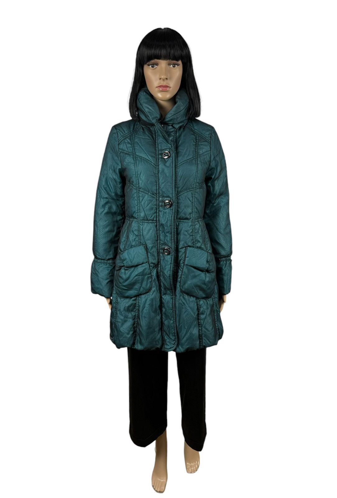Jean Charles De Castelbajac × Vintage Castelbajac Mesh-Covered Down Jacket Vintage Archive size 1 Size S / US 4 / IT 40 - 2 Thumbnail