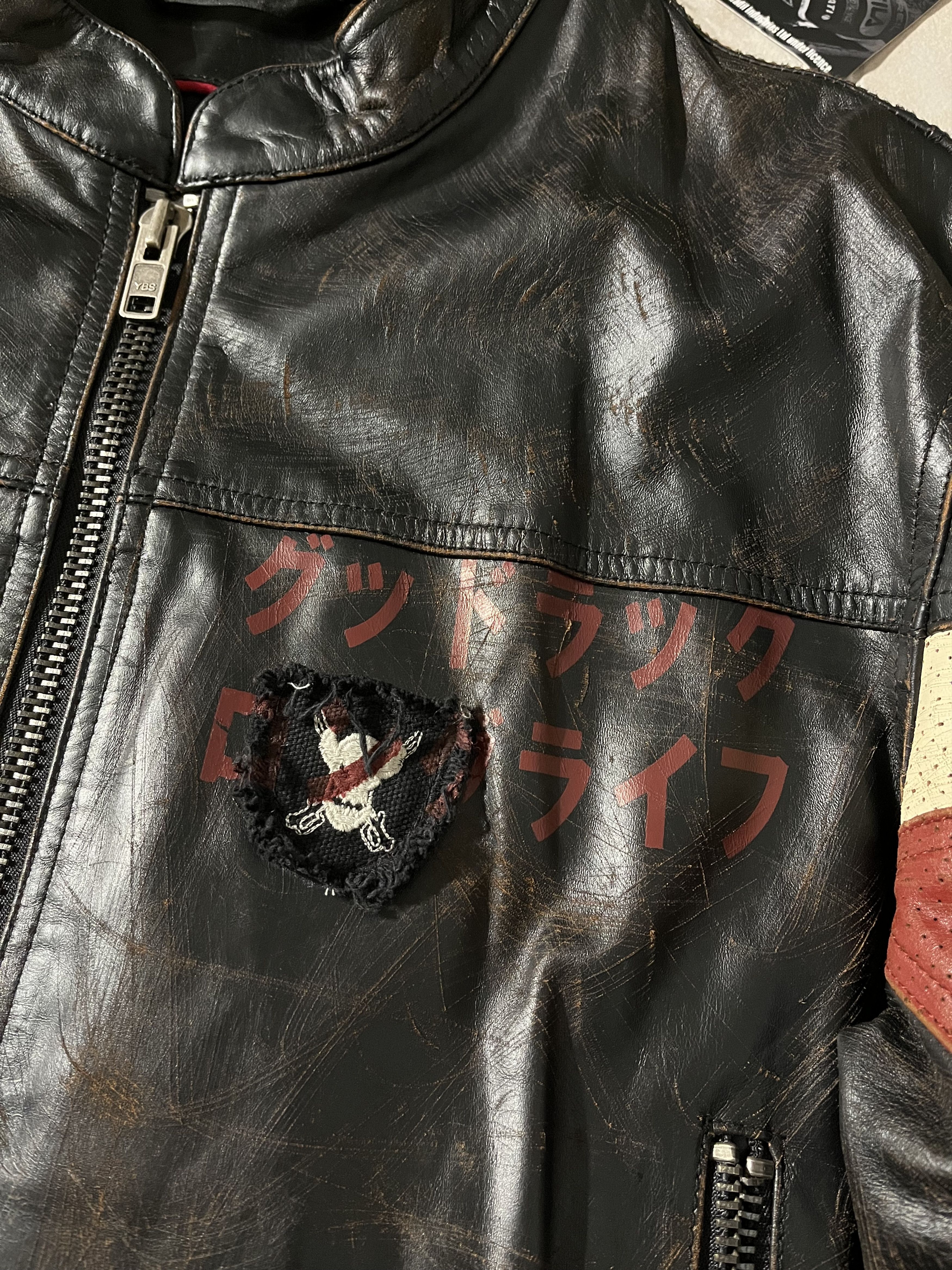 Other Berik Biker Leather Jacket Size US XL / EU 56 / 4 - 4 Thumbnail