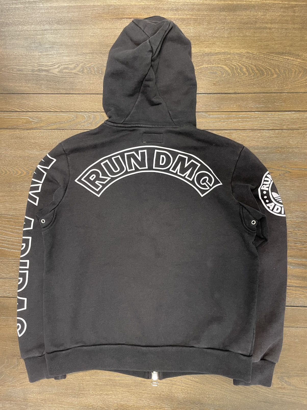 Adidas × RUN DMC Adidas x Run DMC Doublezip Hoodie Size US M / EU 48-50 / 2 - 4 Thumbnail