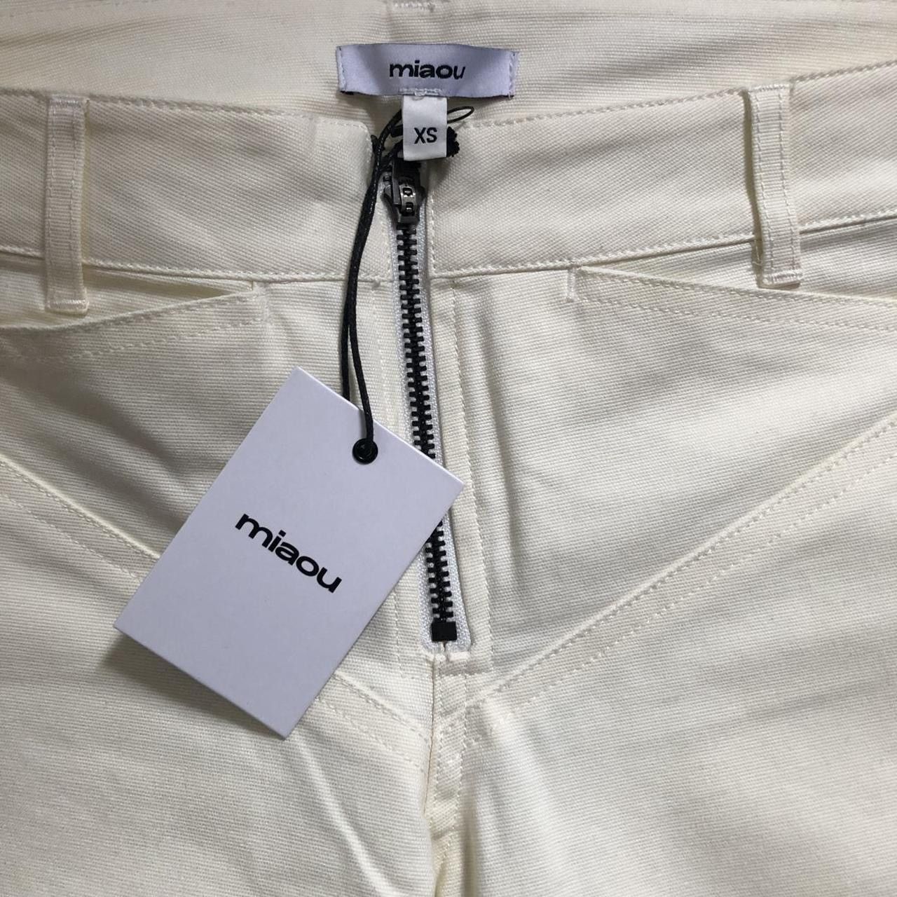 Miaou MIAOU lowrider pants - SO ONLINE (XS) Size 24" / US 00 / IT 34 - 3 Thumbnail