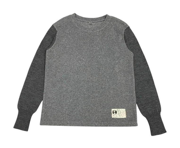Final Home × Issey Miyake Issey Miyake Final Home Switching Knit Crew Neck Sweatshirts Size US M / EU 48-50 / 2 - 2 Thumbnail