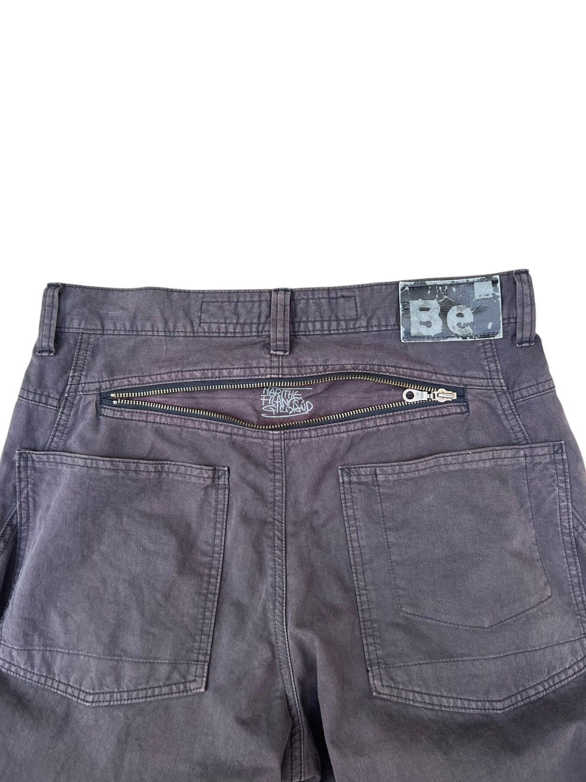 Marithe + Francois Girbaud Vintage 90s Marithe Francois Girbaud Faded Black Baggy Pant Size US 31 - 15 Thumbnail
