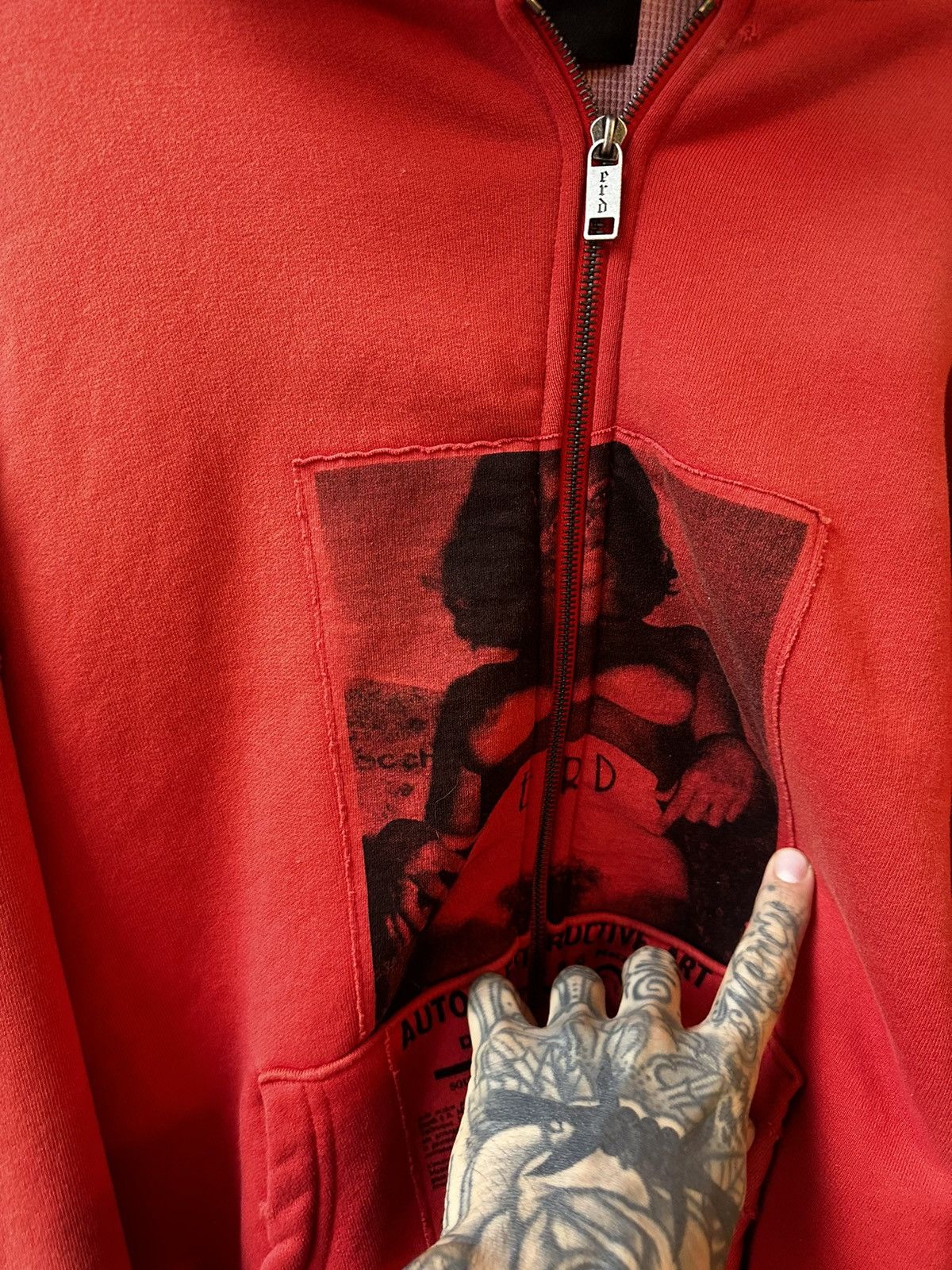 Enfants Riches Deprimes ERD RED ZIP UP HOODIE XL XXL 2XL BAGGY Size US XL / EU 56 / 4 - 2 Thumbnail