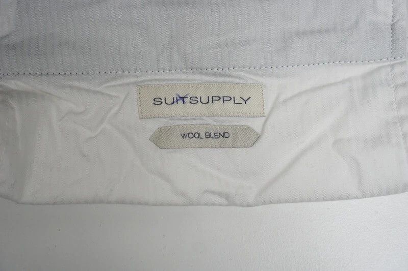 Suitsupply Men Suitsupply Ames Pleat SA Trousers Flannel Navy US38S Size 38S - 6 Thumbnail
