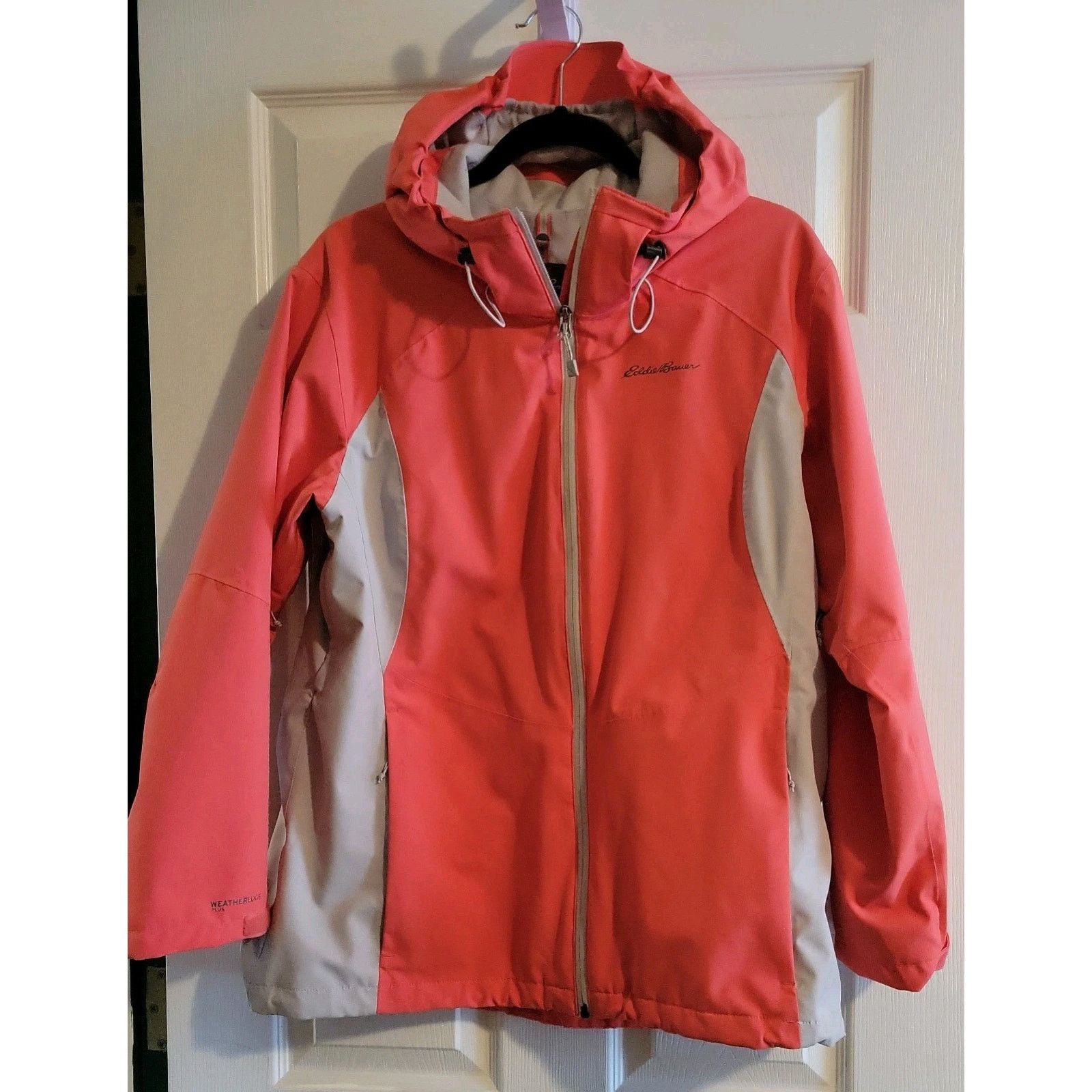 Eddie Bauer WeatherEdge Waterproof Rain Jacket Womens XL