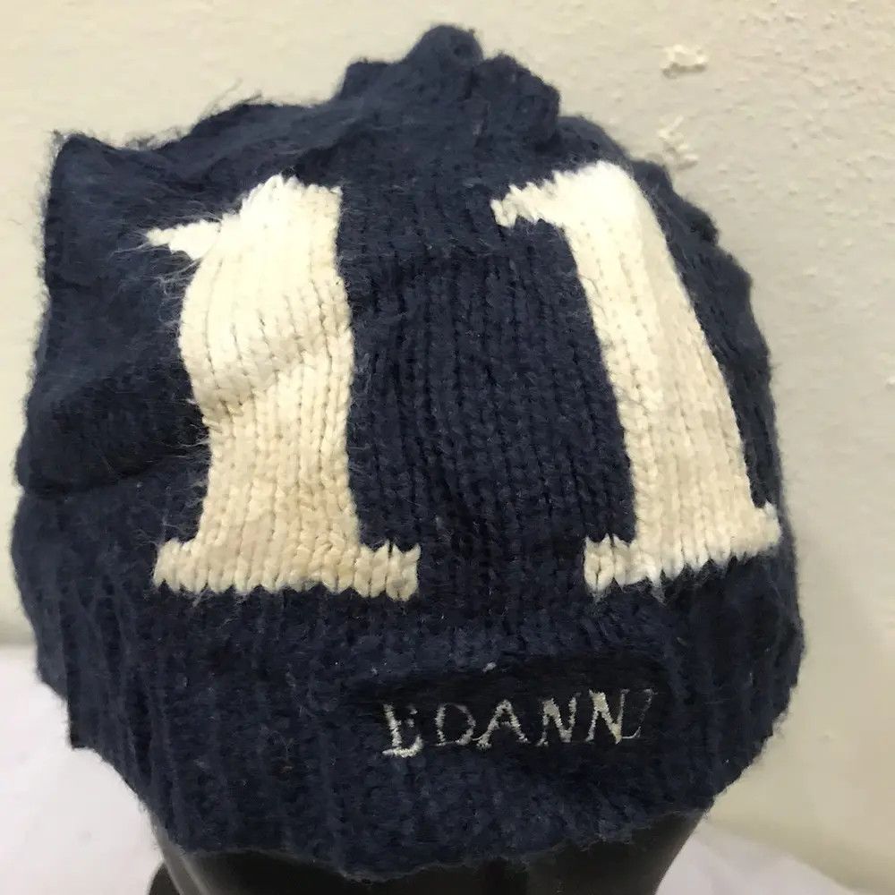 Japanese Brand × Vintage Edanni Spellout Beanie Hat Size ONE SIZE - 4 Thumbnail