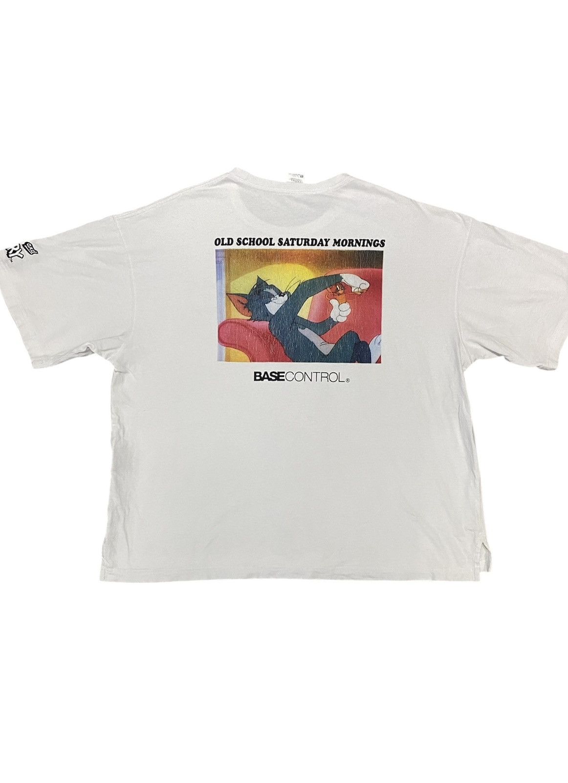 BASE CONTROL 2000s Base Control Japan X Tom and Jerry oversize tee Size US L / EU 52-54 / 3 - 1 Thumbnail