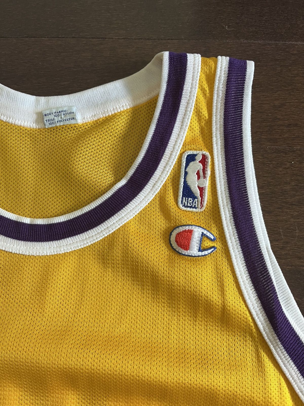 Champion Vintage Los Angeles Lakers Cedric Ceballos Basketball Jersey Size US M / EU 48-50 / 2 - 4 Thumbnail