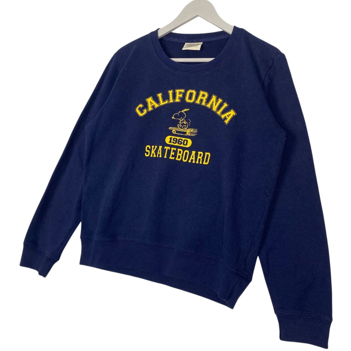 Other Vintage Peanuts Snoopy Printed Crewneck Sweatshirt Navy Blue Size US M / EU 48-50 / 2 - 2 Thumbnail