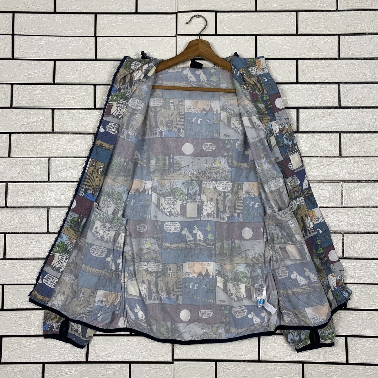 Japanese Brand Light Jacket Hoodie Go Slow Caravan Full Print Navajo Size US M / EU 48-50 / 2 - 15 Thumbnail