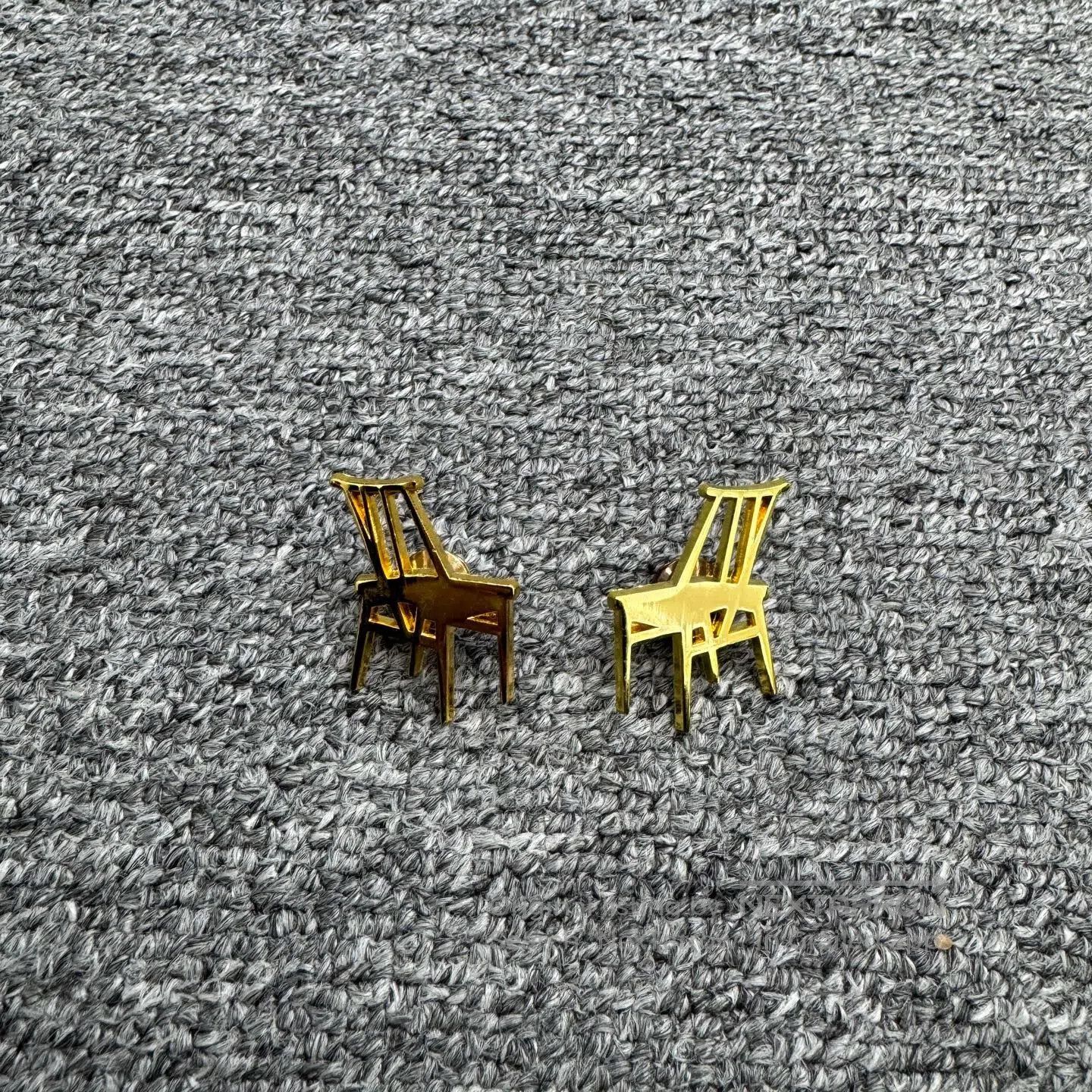 Other Fnjj Bamboo chair brooch| Size ONE SIZE - 2 Thumbnail