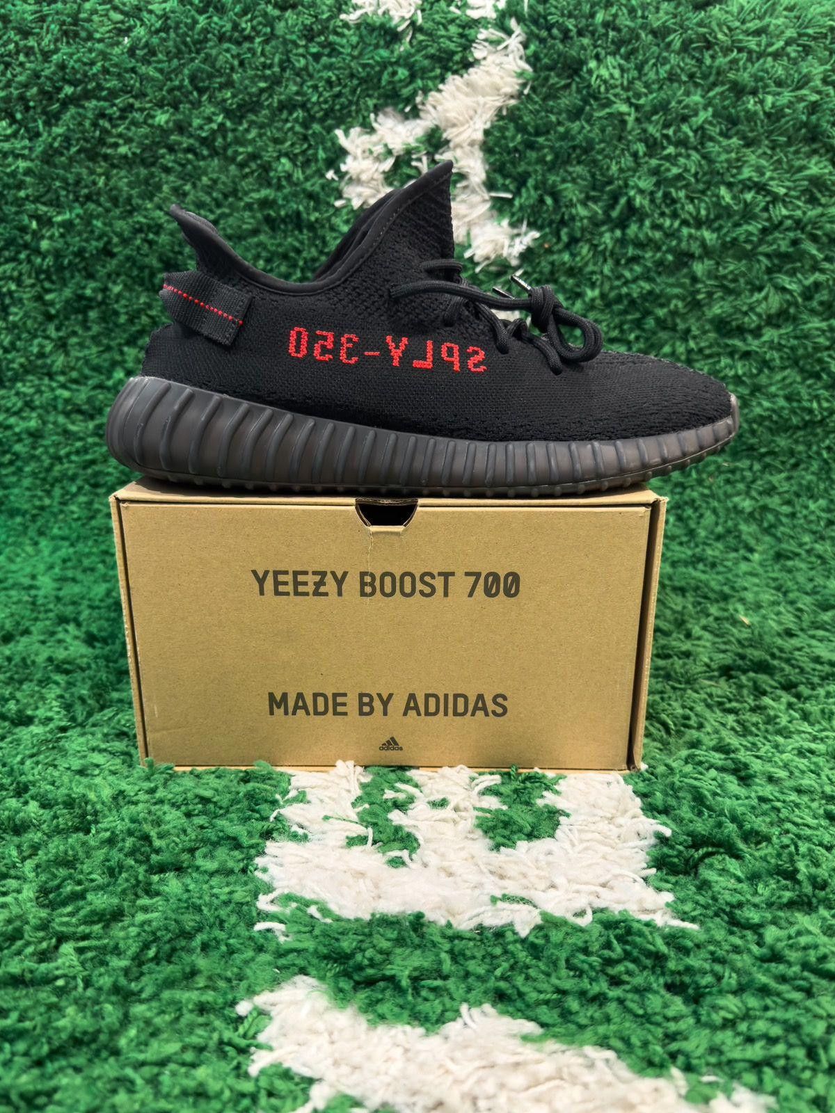 Adidas × Yeezy adidas Yeezy 350 V2 Bred Size US 12 / EU 45 - 3 Thumbnail