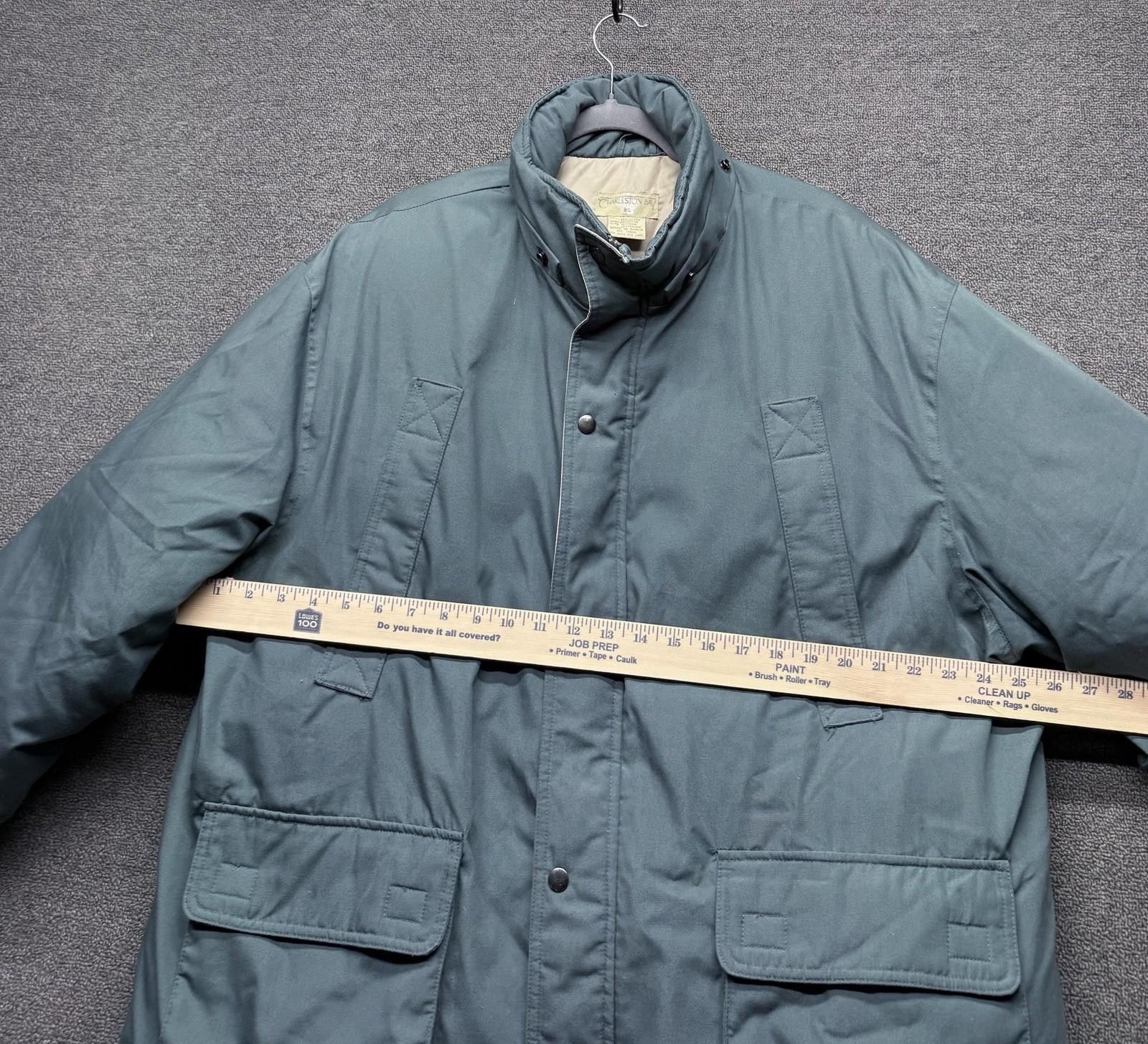 Other Vintage Charleston Bay Green Down/Feather Winter Coat Chore Size US XL / EU 56 / 4 - 5 Thumbnail