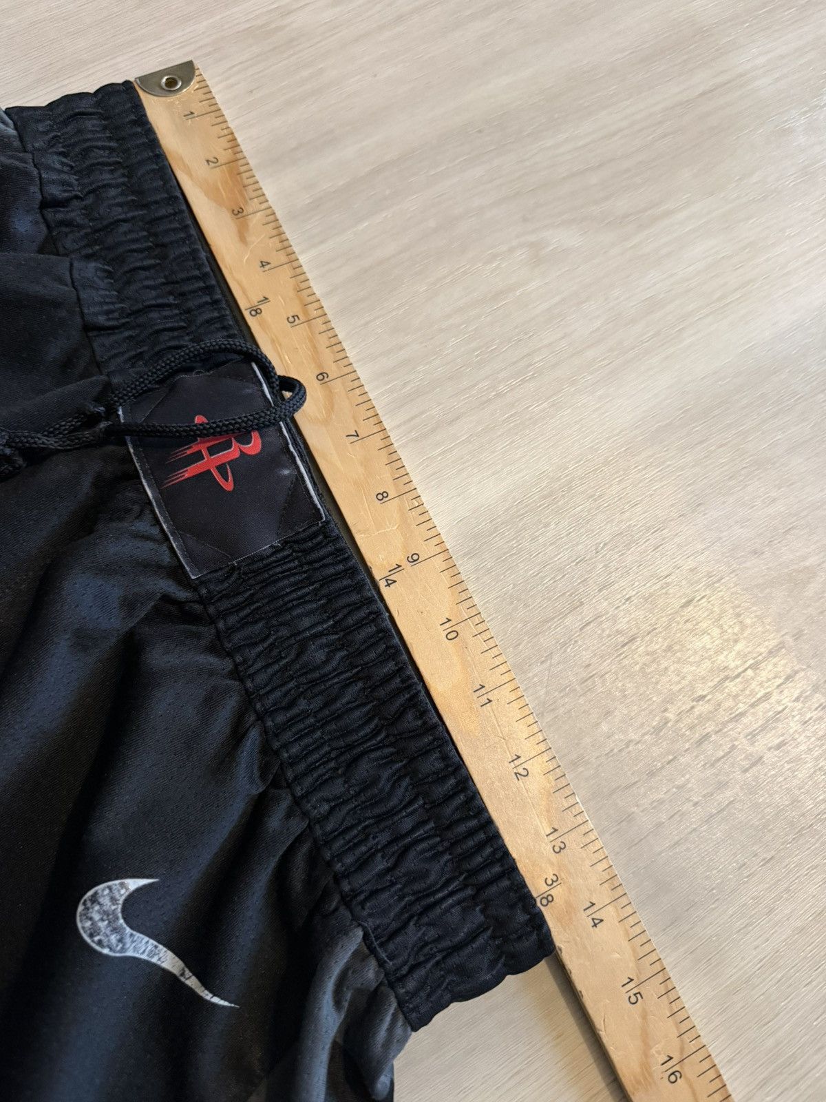 Nike Nike Houston Rockets NBA Authentics Black Red Size 34 Size US 32 / EU 48 - 5 Thumbnail