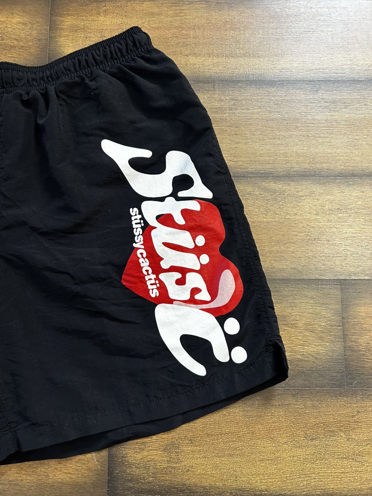 Cactus Plant Flea Market × Stussy Stussy CPFM black shorts Size US 32 / EU 48 - 3 Thumbnail