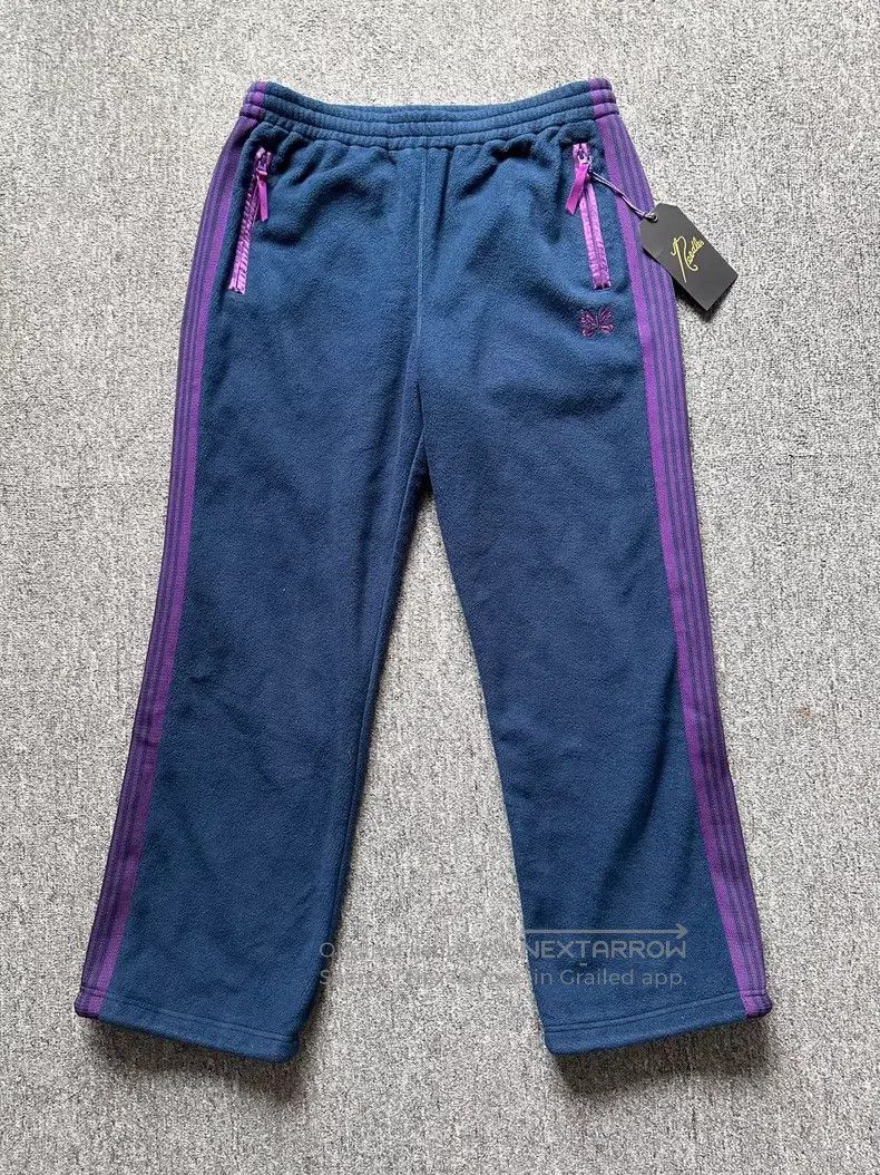Needles Needles size L Embroidered fleece trousers Size US 30 / EU 46 - 1 Thumbnail