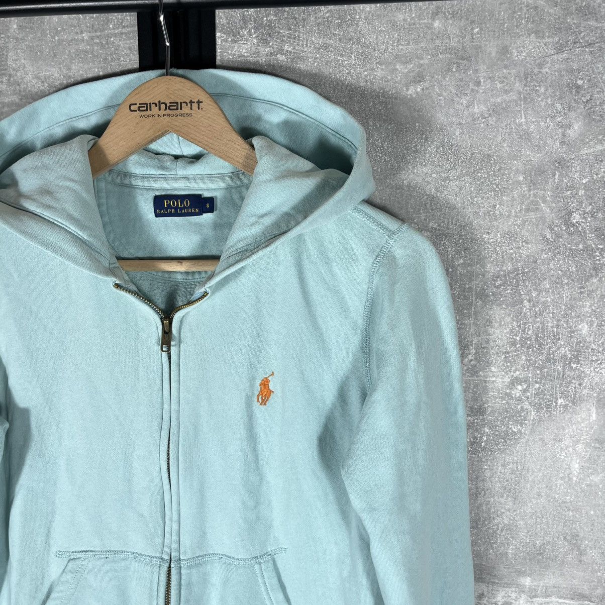 Polo Ralph Lauren POLO RALPH LAUREN VINTAGE SMALL PONY ZIP HOODIE SWEAT HYPE Size US XS / EU 42 / 0 - 4 Thumbnail