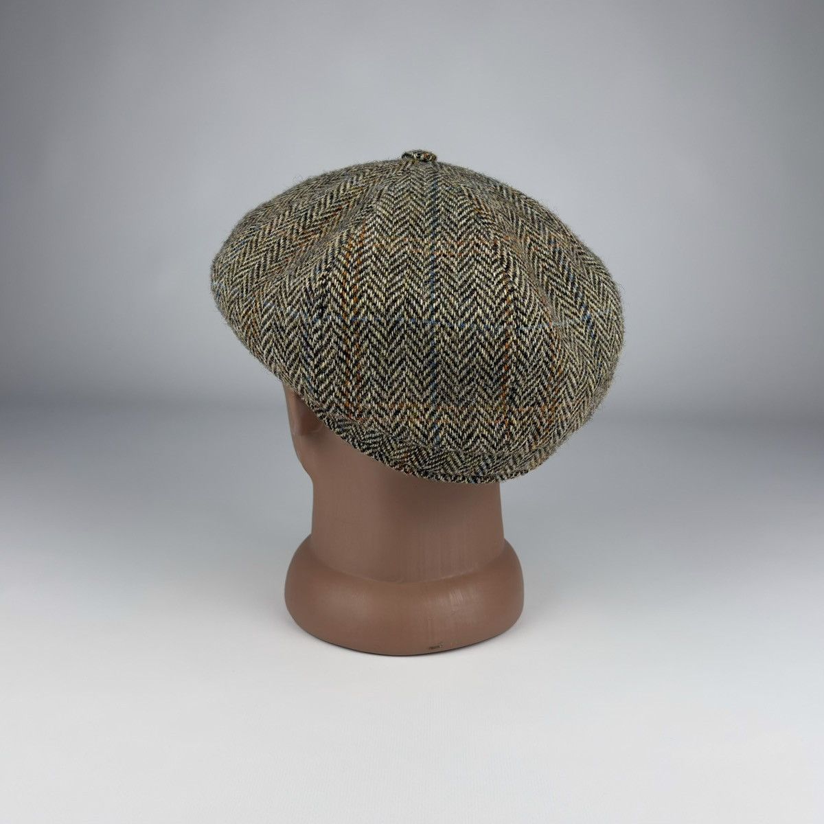 Harris Tweed Harris Tweed Vintage Wool Flat Cap Hat Size ONE SIZE - 3 Thumbnail