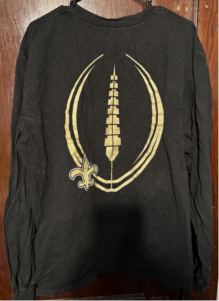 Reebok New Orleans Saints Reebok Long Sleeve tee shirt Men size XL Size US XL / EU 56 / 4 - 2 Thumbnail