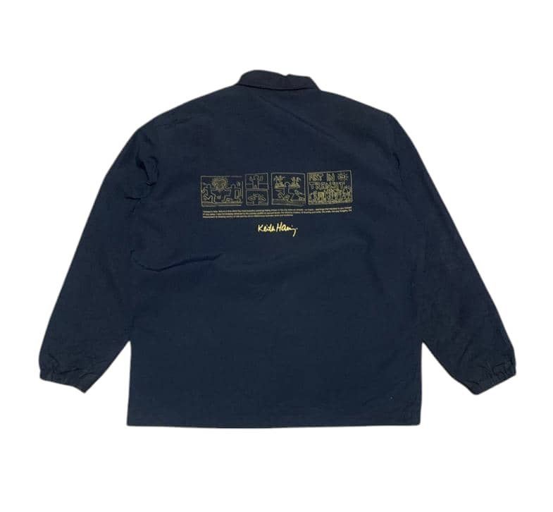 Keith Haring Uniqlo Keith Haring Coach Jacket Size US XL / EU 56 / 4 - 1 Thumbnail